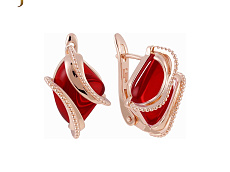 фото Серьги  fallon - (артикул - 18e01715-FF8330-2)