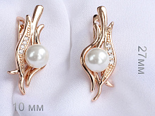 фото Серьги  fallon - (артикул - 18e017h0-FF8368)