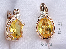 фото Серьги  fallon - (артикул - 18e01720-FF8319)